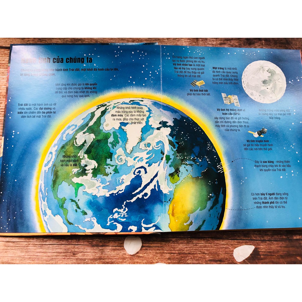 Sách Tương Tác - Big Book - Cuốn Sách Khổng Lồ Về Các Ngôi Sao Và Các Hành Tinh (Tái Bản)
