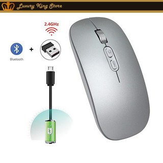 Chuột không dây wireless bluetooth M103 tự sạc cho laptop macbook ipad