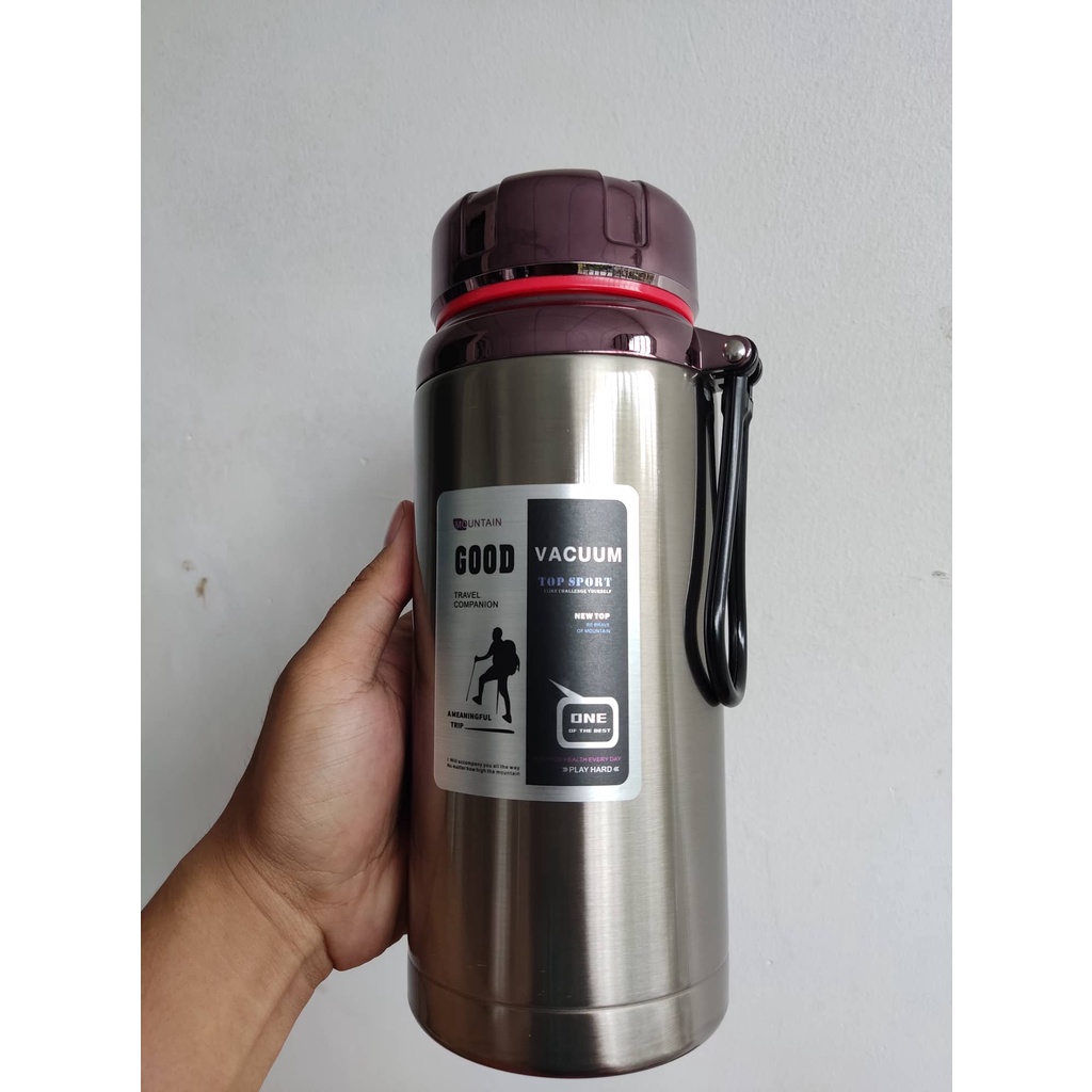 Bình giữ nhiệt dung tích 1200ml - Inox 304 cao cấp  - Nắp titan - Hàng cao cấp sang trọng