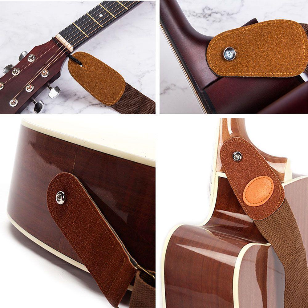 Dây Đeo Đàn Guitar Bằng Vải Canvas Có Thể Điều Chỉnh Tiện Dụng