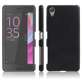 Ốp điện thoại họa tiết da cá sấu cho điện thoại Sony Xperia X Performance