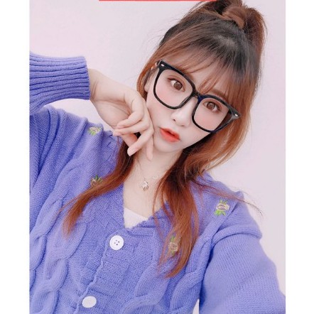 Gọng Kính Trắng Nữ Thời Trang [Có Bảo Hành] Kính Giả Cận Hàn Quốc Kính Chống Ánh Sáng Xanh Giá Rẻ- VT4 | BigBuy360 - bigbuy360.vn