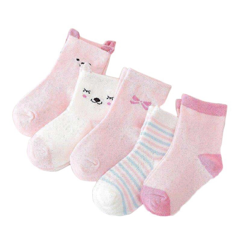 Set 1 đôi tất cho bé trai và bé gái 1-5 tuổi chất liệu cotton cực kỳ co giãn và mềm mại TAT02