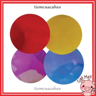 Tấm phim Mica Mix màu đèn hoàng hôn 4 màu,film đèn sunset hot trend tiktok