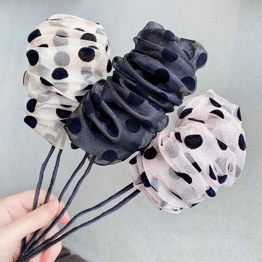 Kẹp Tóc Họa Tiết Hoa Handmade Xinh Xắn Dành Cho Nữ