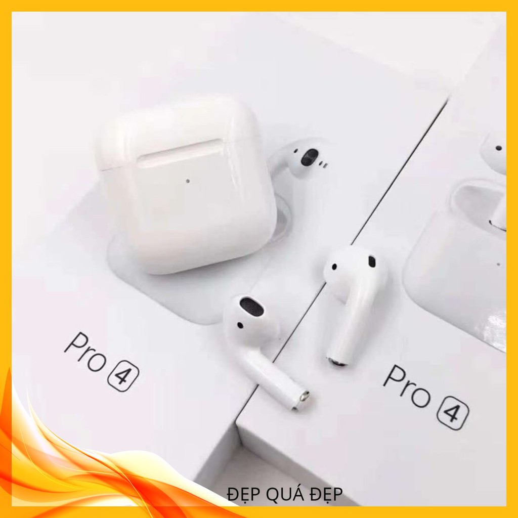 Tai nghe Bluetooth Không Dây Pro 4 Nhét Tai, Đẹp như Airpod Pro Rivana.Shop01