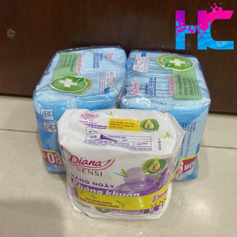 Băng vệ sinh Hàng Ngày Diana Sensi Cool Fresh Siêu Mát Lạnh
