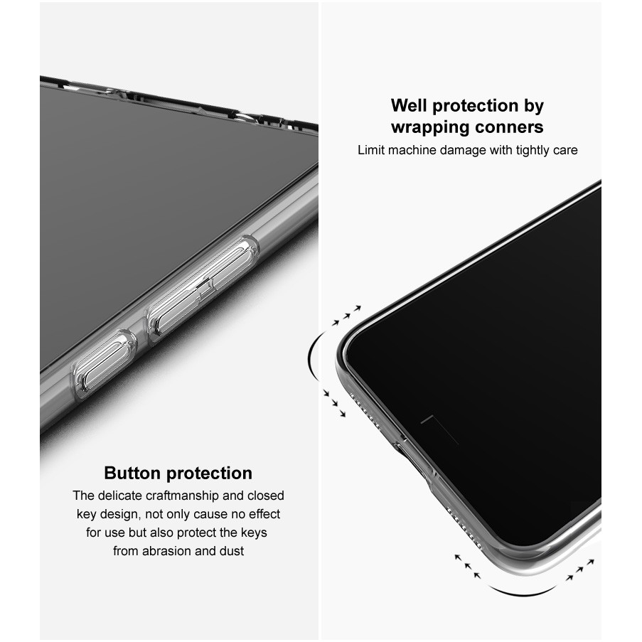 Ốp Lưng Tpu Trong Suốt Chống Sốc Dùng Cho Xiaomi Mi 10t Lite / Redmi Note 9 Pro 5g - Imak Ux-5