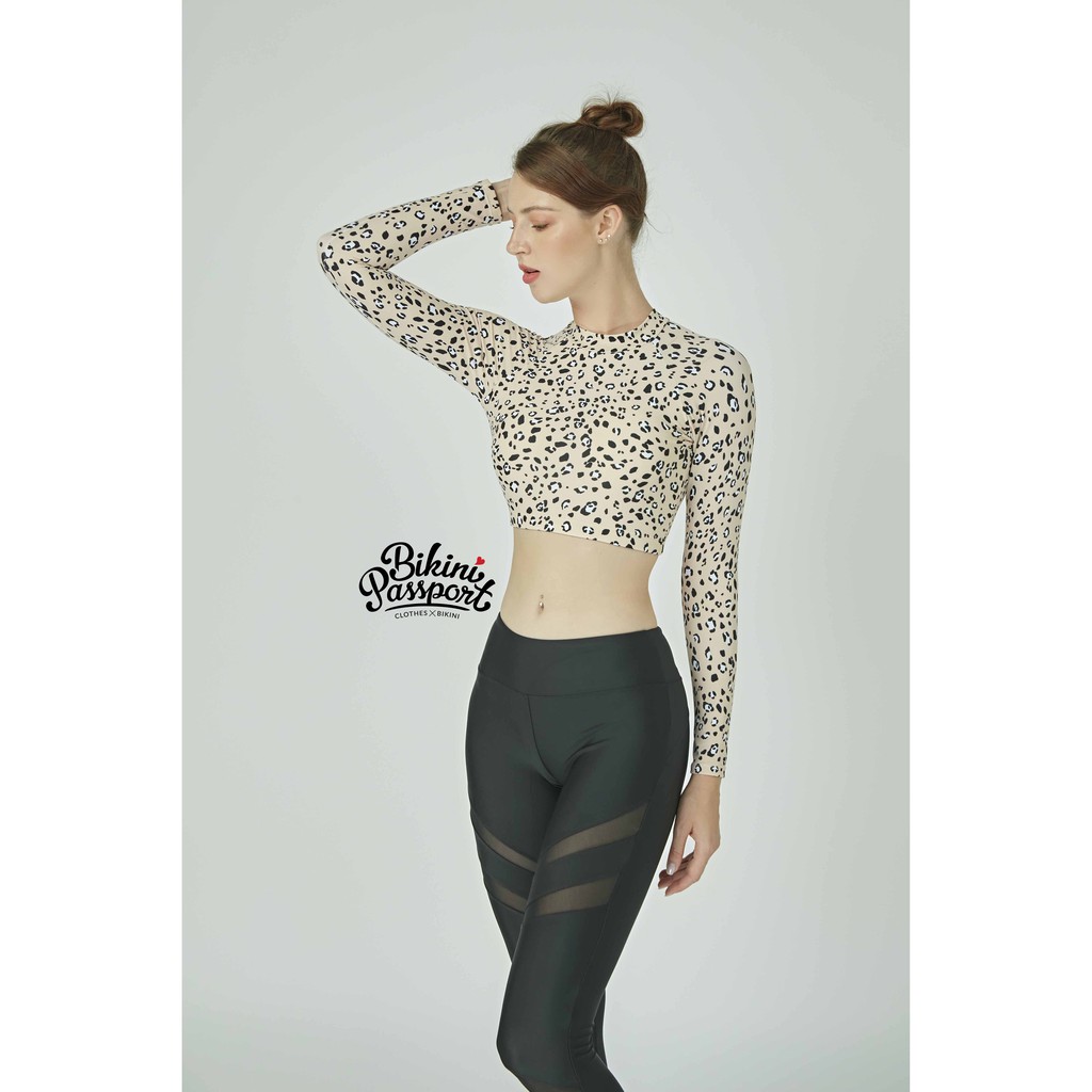 BIKINIPASSPORT - Áo lẻ tay dài Basic - Da báo BS202_LEO | BigBuy360 - bigbuy360.vn