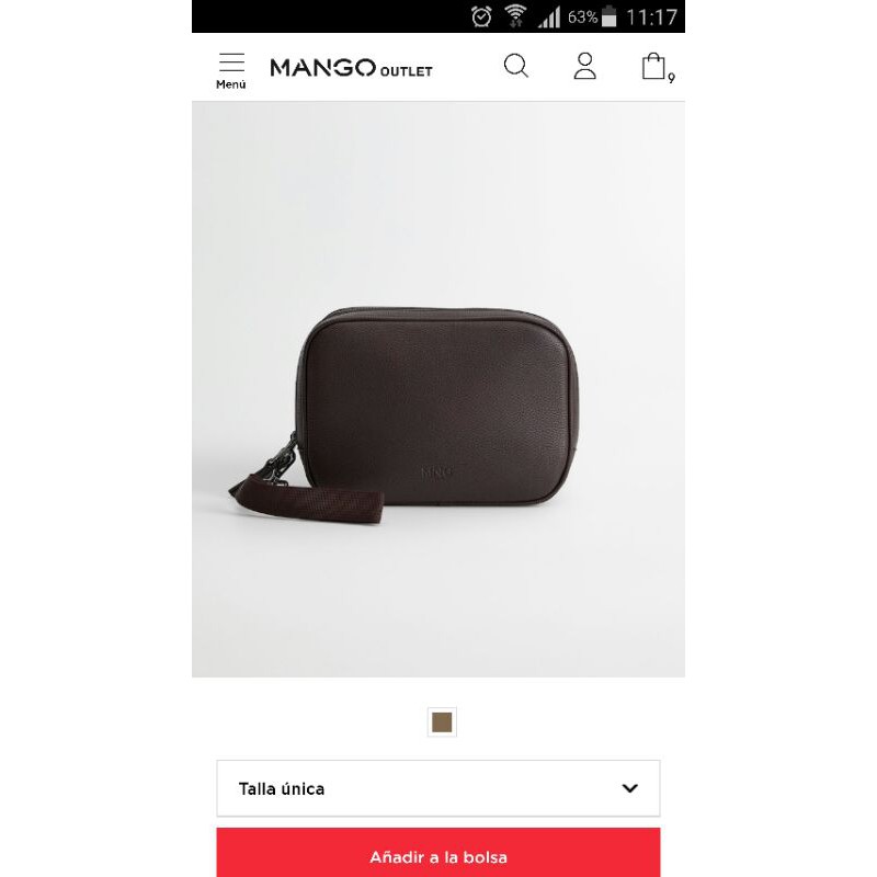 Túi cầm tay Mango nam - hxt kèm bill | BigBuy360 - bigbuy360.vn