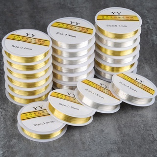 1 Cuộn Dây Đồng Bền Màu làm trang sức loại 1 size dây 0.3mm và 0.4mm- Phụ kiện nguyên liệu trang sức cổ trang thủ công