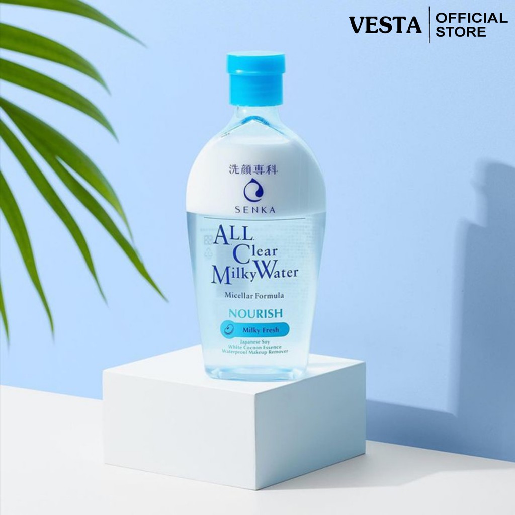 Nước Sữa Tẩy Trang Senka All Clear Milky Water Nourish 230ml | BigBuy360 - bigbuy360.vn