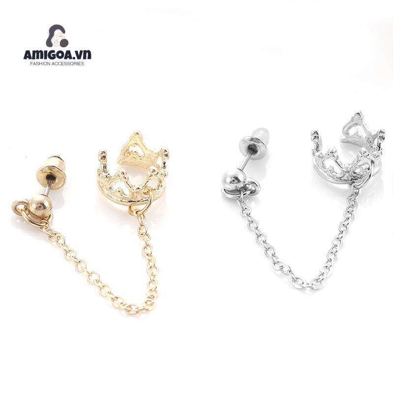 ✨✨Hoa Tai Hình Vương Miện Đính Đá Nhân Tạo Thời Trang