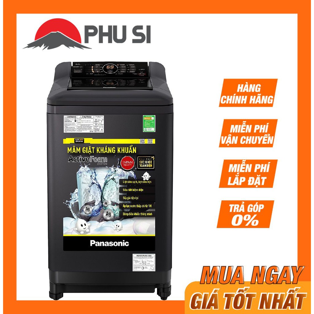 NA-F90A4BRV - Máy giặt Panasonic 9 kg NA-F90A4BRV