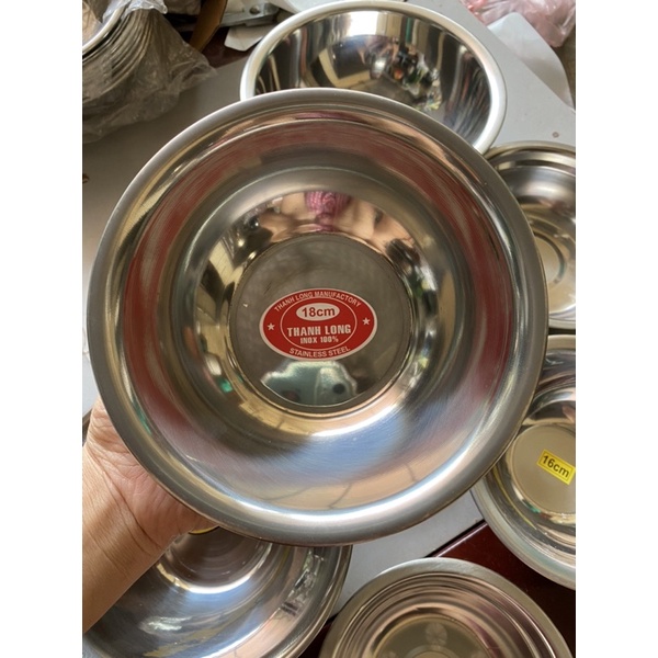 Bát inox bền đẹp - bát inox cao cấp đủ size