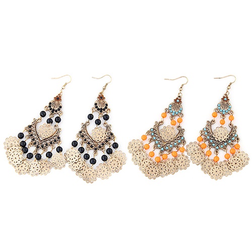 Cặp khuyên tai thiết kế cầu kỳ theo phong cách Bohemian cho nữ