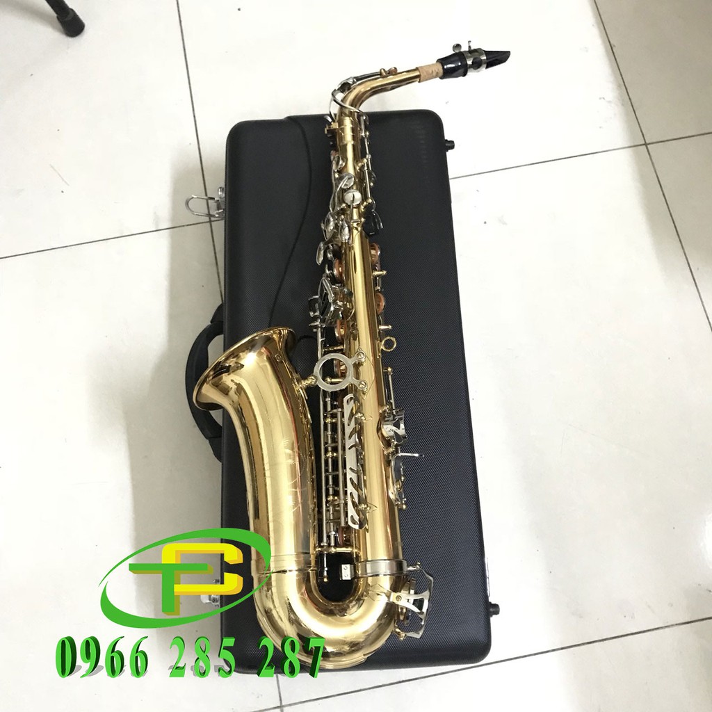 Kèn saxophone yamaha, Kèn saxophone Alto giá rẻ(Tặng kèm 10 móng)