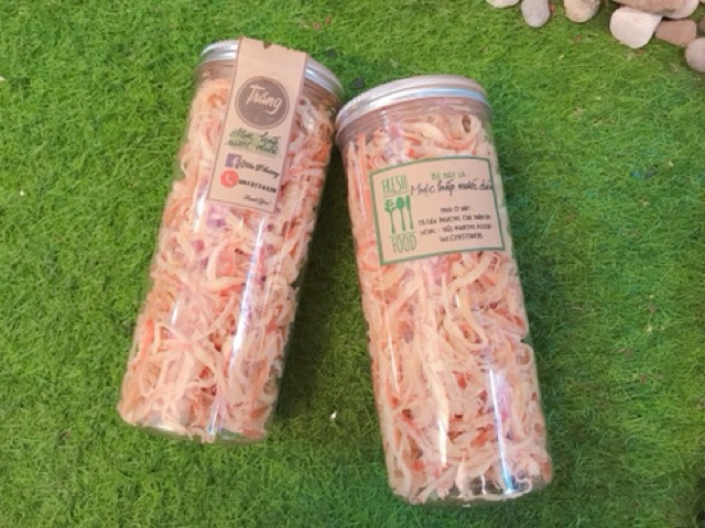 SIÊU NGON Khô mực hấp nước dừa tẩm vị kèm tương cay | BigBuy360 - bigbuy360.vn