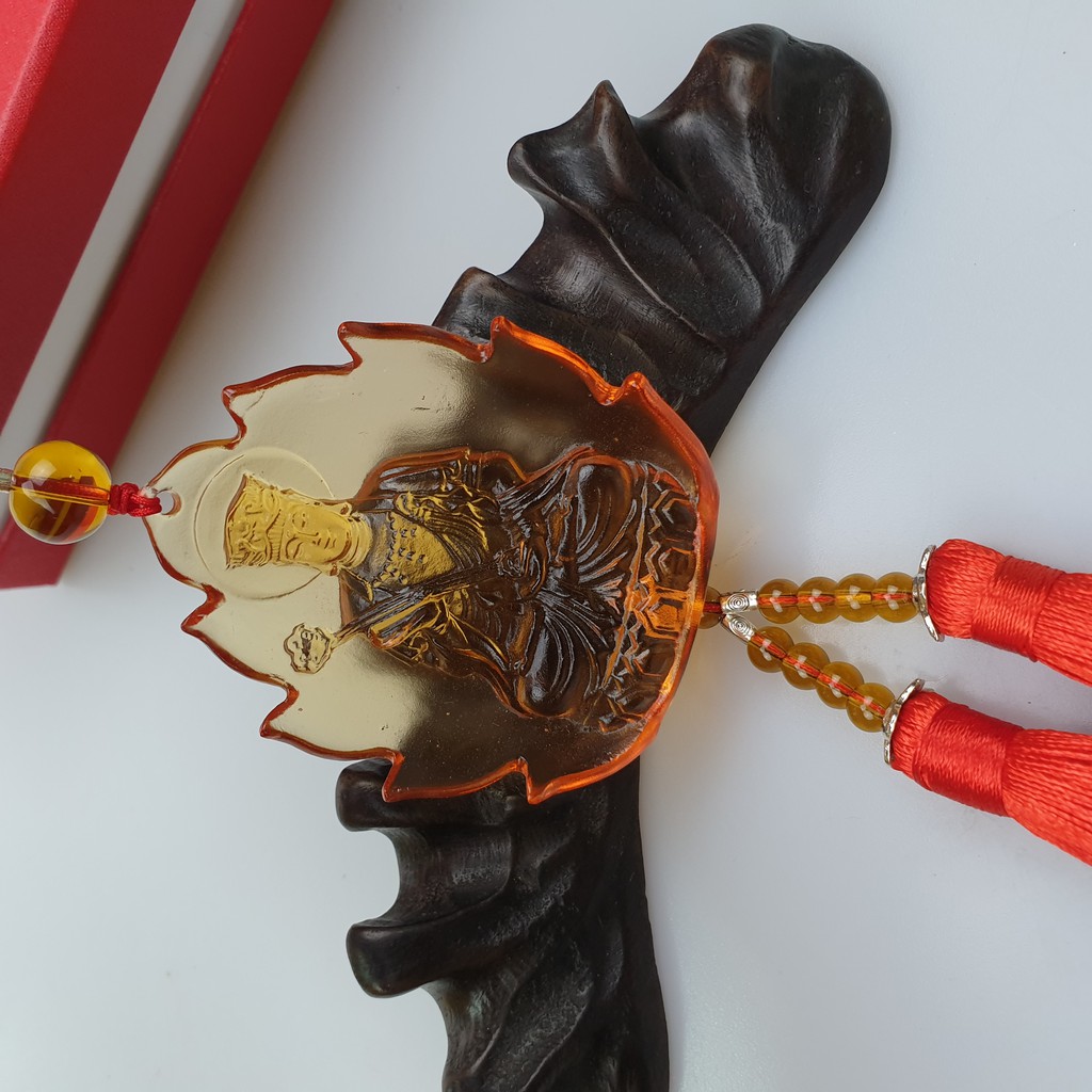 [THANH LÝ] Dây Treo Thẻ Phật Bản Mệnh 12 Con Giáp Ngọc Lưu Ly Phong Thủy Ô Tô