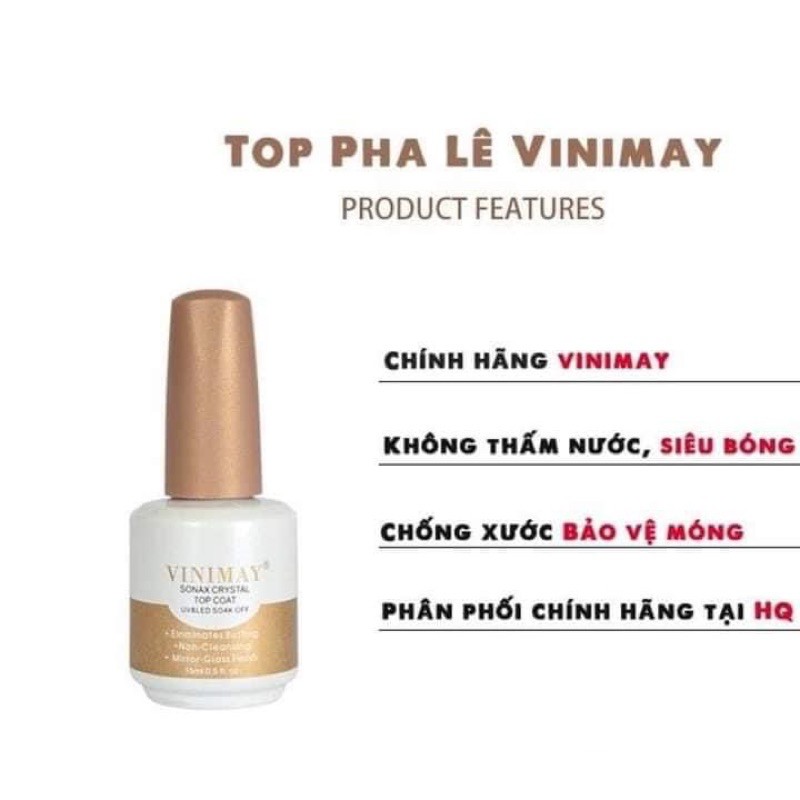 Base Top Vinimay, Sơn Base Top, Sơn Vinimay, Bộ Vinimay [Thanh Vy Nail]