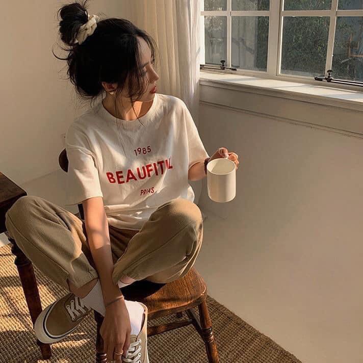 ÁO PHÔNG BEA 1985 CHẤT COTTON TÀU SIÊU ĐẸP