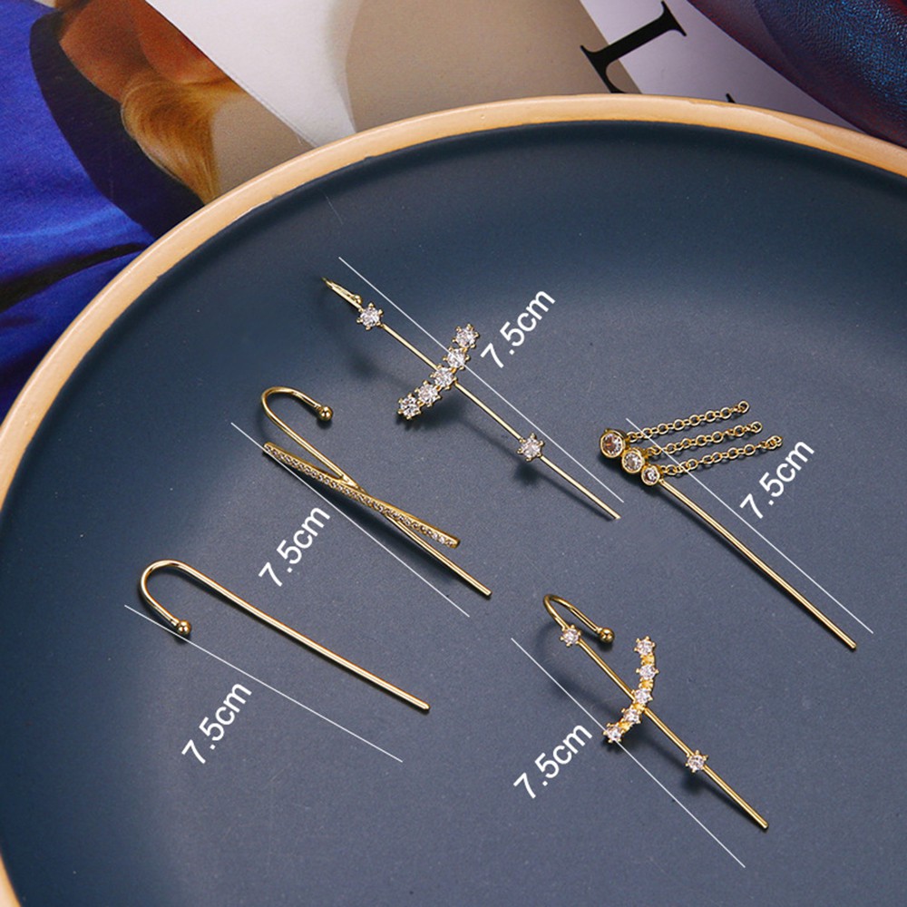 Bông Tai Thời Trang Cá Tính Một Bên