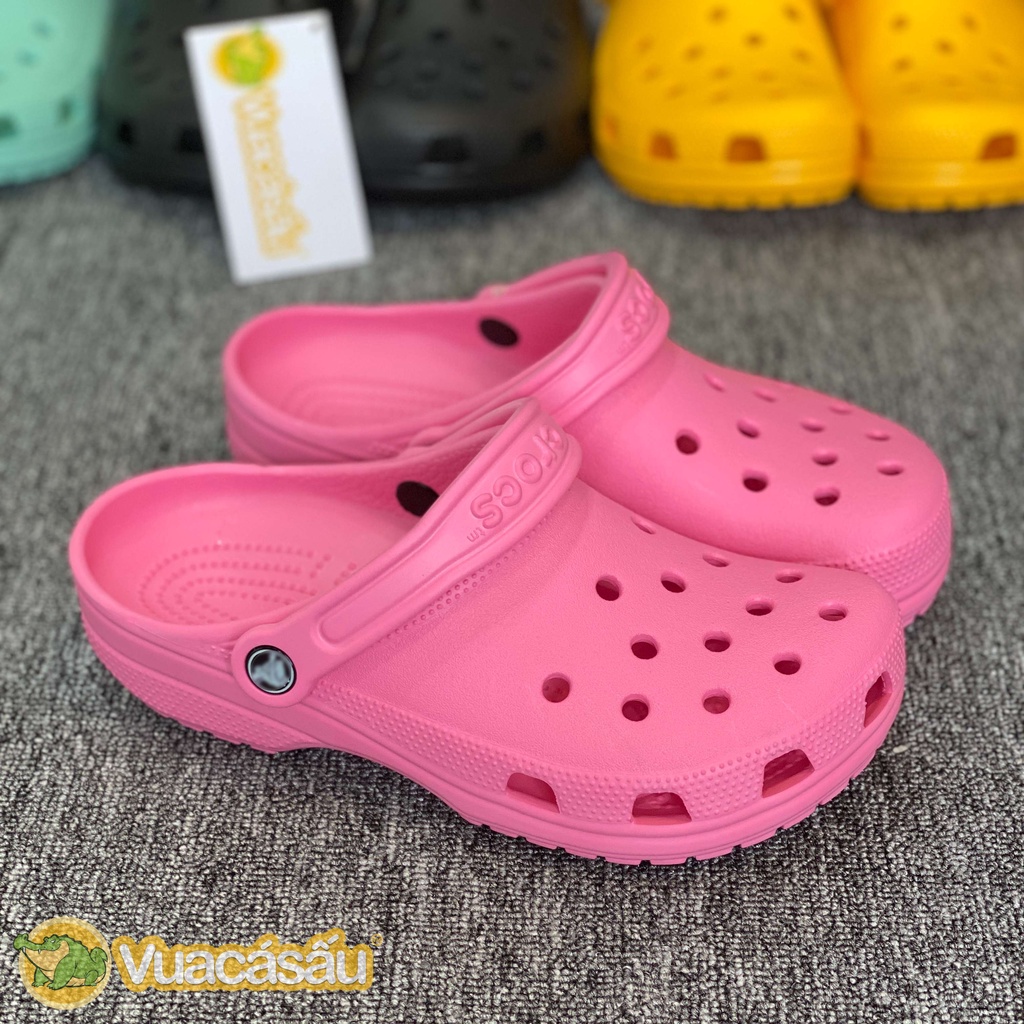 Dép CROCS CLASSIC CLOG Nam Nữ, Siêu Mềm Nhẹ và Êm Ái, chống trơn trượt, đi mưa - Vua Cá Sấu