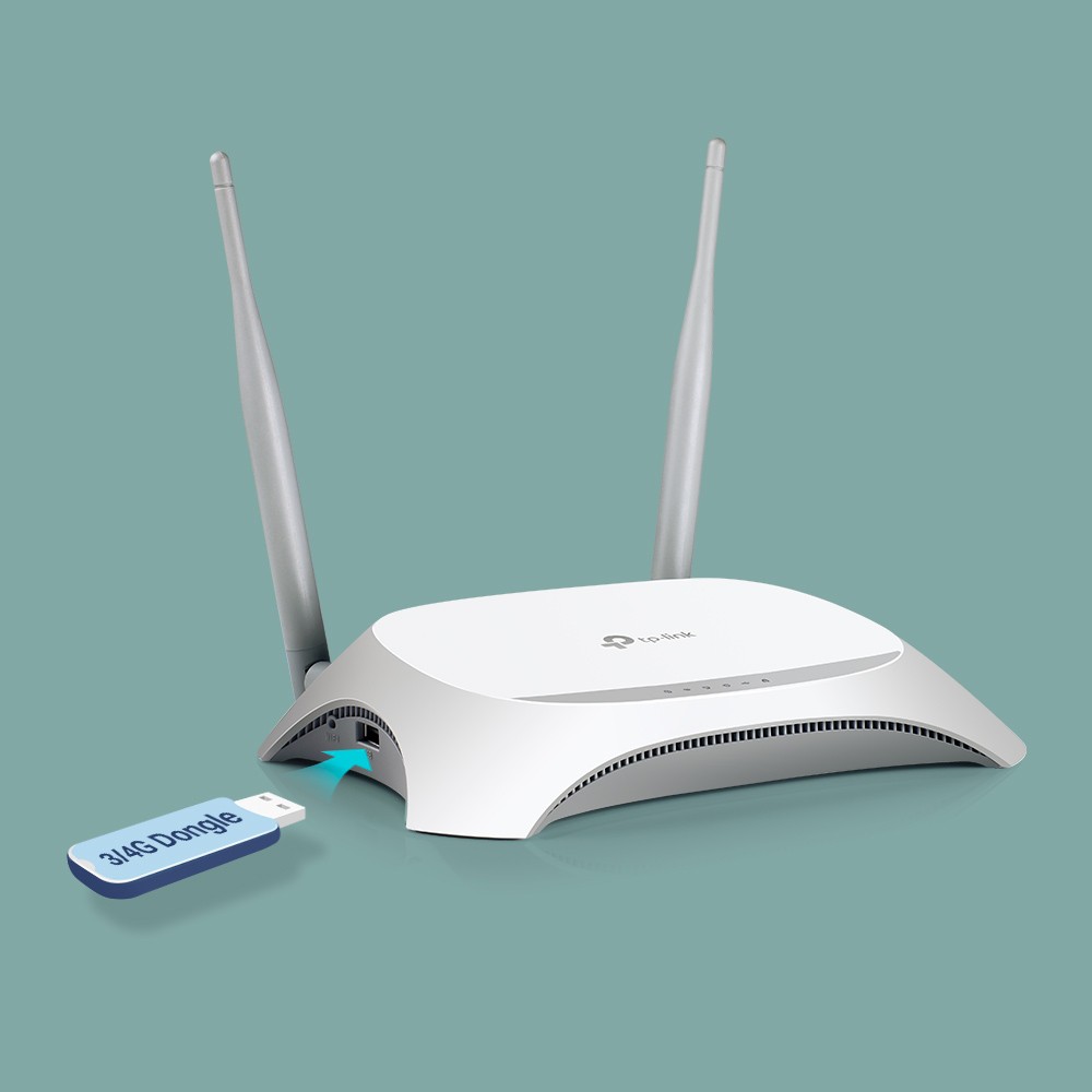 Bộ Phát TPLINK  Wi-Fi Chuẩn N 3G/4G TL-MR3420