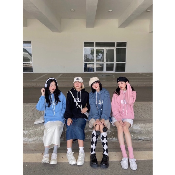 Áo Hoodie INSANE l U.S.I Thêu Xù Hoodie