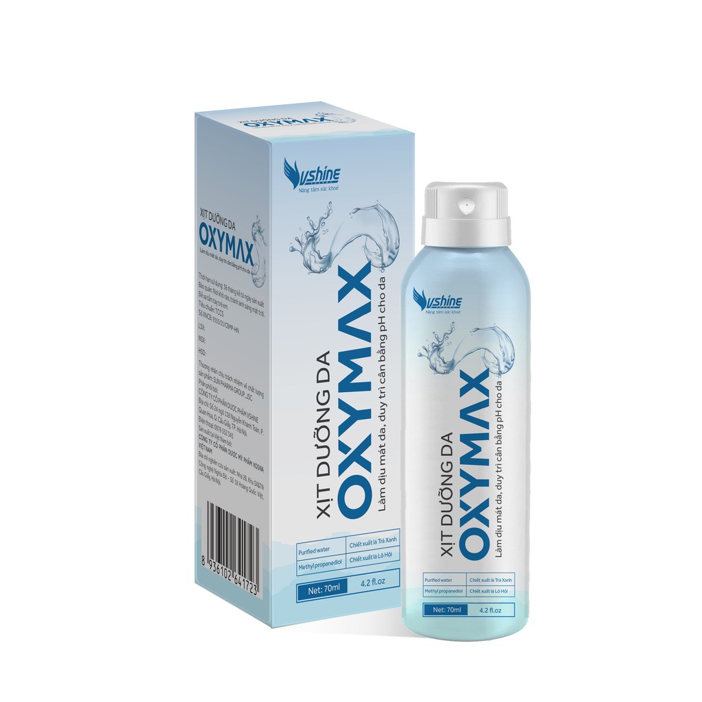 Xịt dưỡng da OXY MAX - Cấp ẩm, dưỡng da | BigBuy360 - bigbuy360.vn