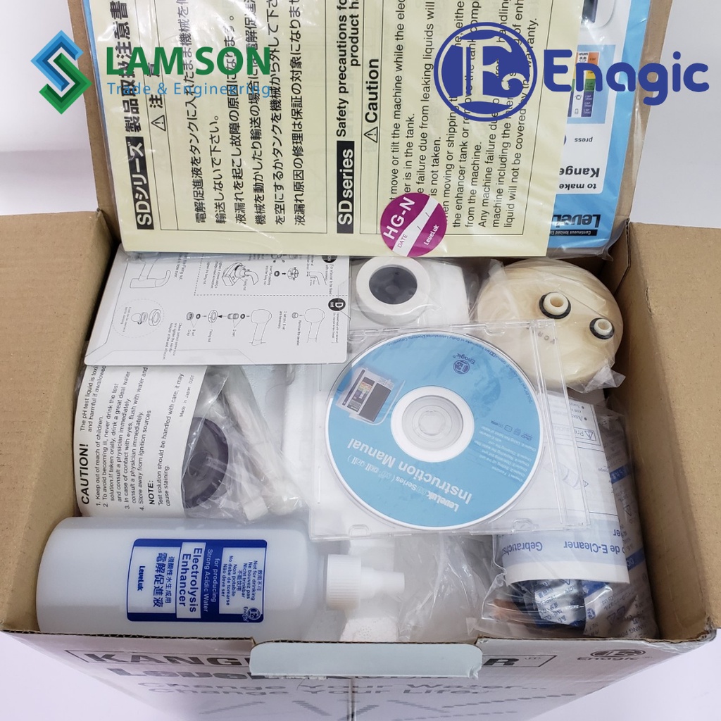 Máy lọc nước ion kiềm LeveLuk JrII Nhập khẩu Enagic Nhật Bản