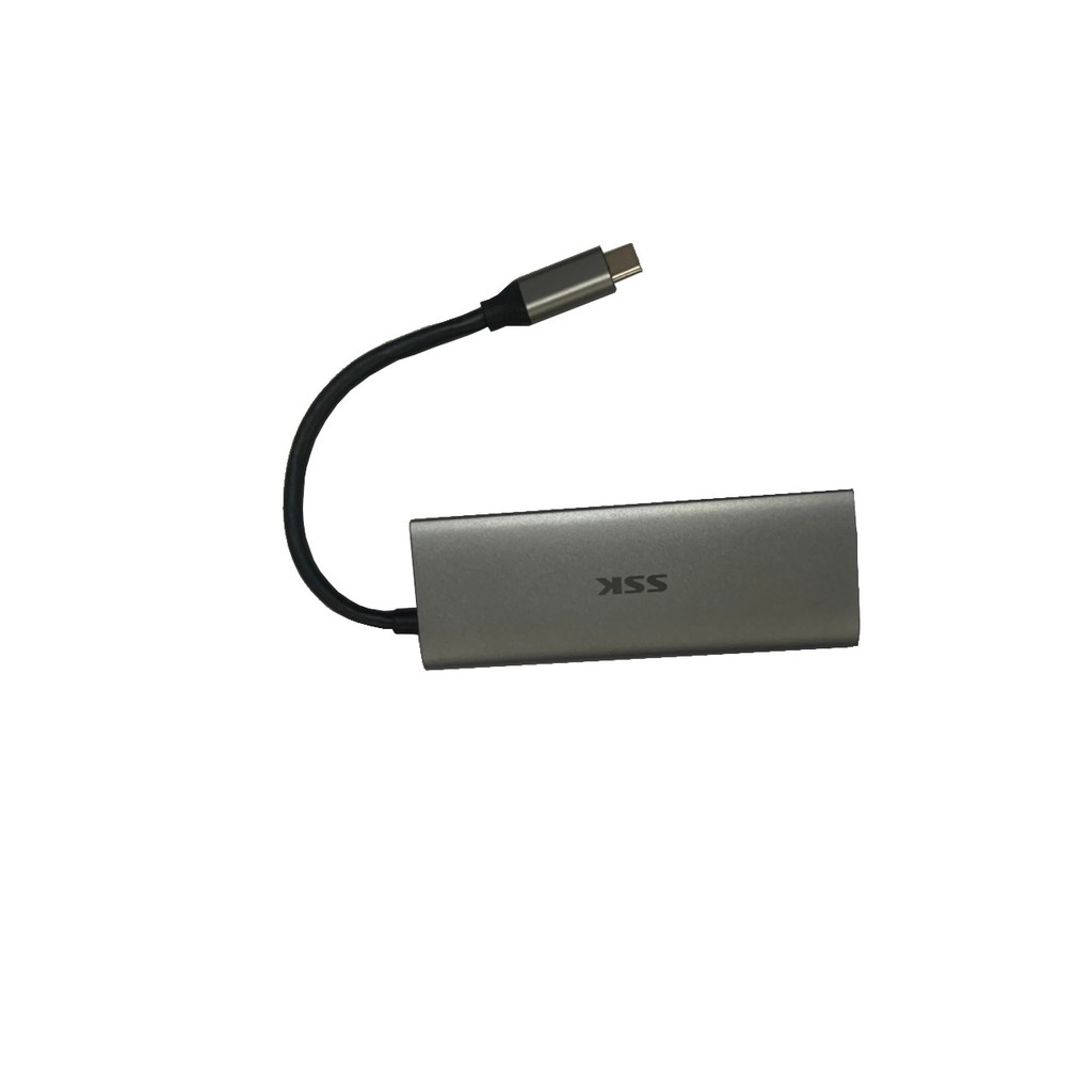 Cáp chuyển Type C sang 2 USB 3.0 + HDMI + đọc thẻ nhớ micro SD/TF thẻ nhớ SD SSK SC 103 ( SC103 )
