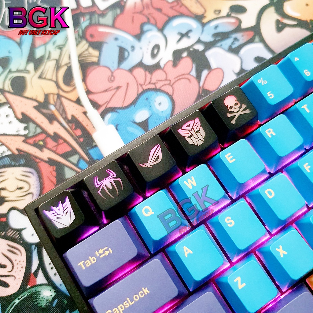 Keycap Lẻ 1u R4 Xuyên LED cực Đẹp chất liệu ABS