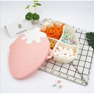 Khay mứt kẹo Tết hình Dâu Tây Mã 21006