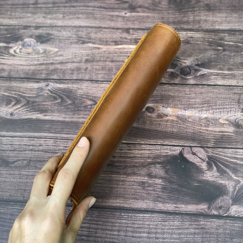 VÍ CẦM TAY DA SÁP 2 NGĂN KHÓA KÉO VD72