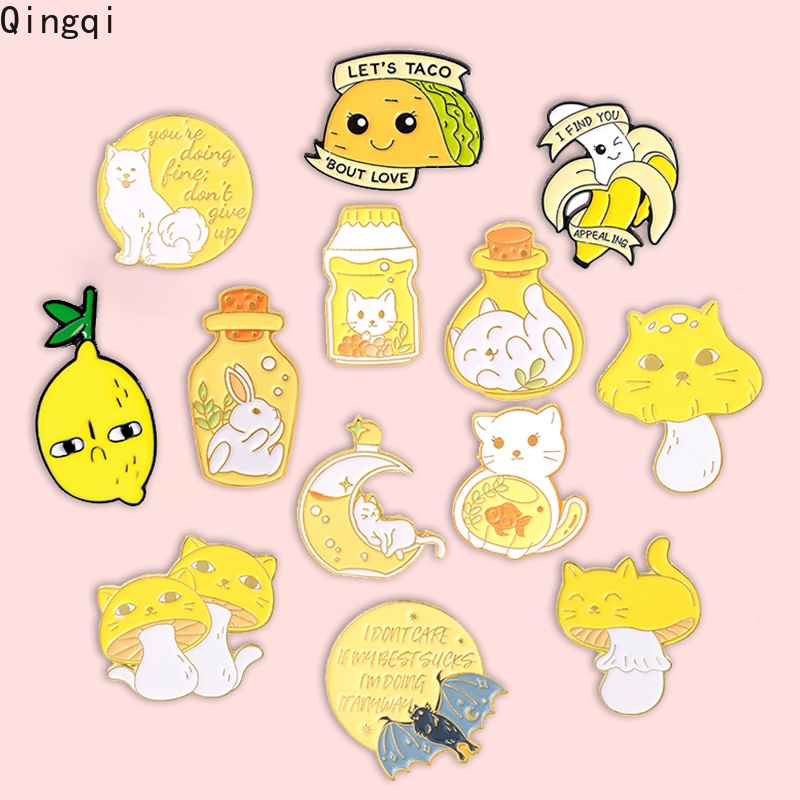 Ghim cài áo Miss Zoe hình trái cây động vật hoạt hình ngộ nghĩnh đáng yêu