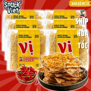 (Combo) 6 Bánh Tráng Gà Cay Vị - Túi 150g đồ ăn vặt Sài Gòn cực ngon, cực rẻ 😱