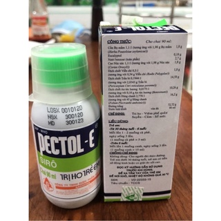 PECTOL-E siro ho trẻ em chai 90ml