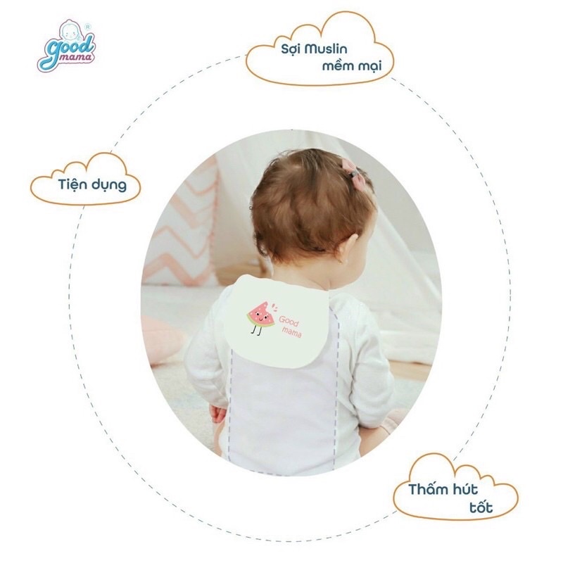 TẤM LÓT  THẤM MỒ HÔI GOODMAMA CHO BÉ
