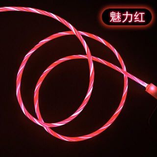 [Ảnh Thật] Cáp sạc Từ đèn LED  Nam Châm 360 độ.