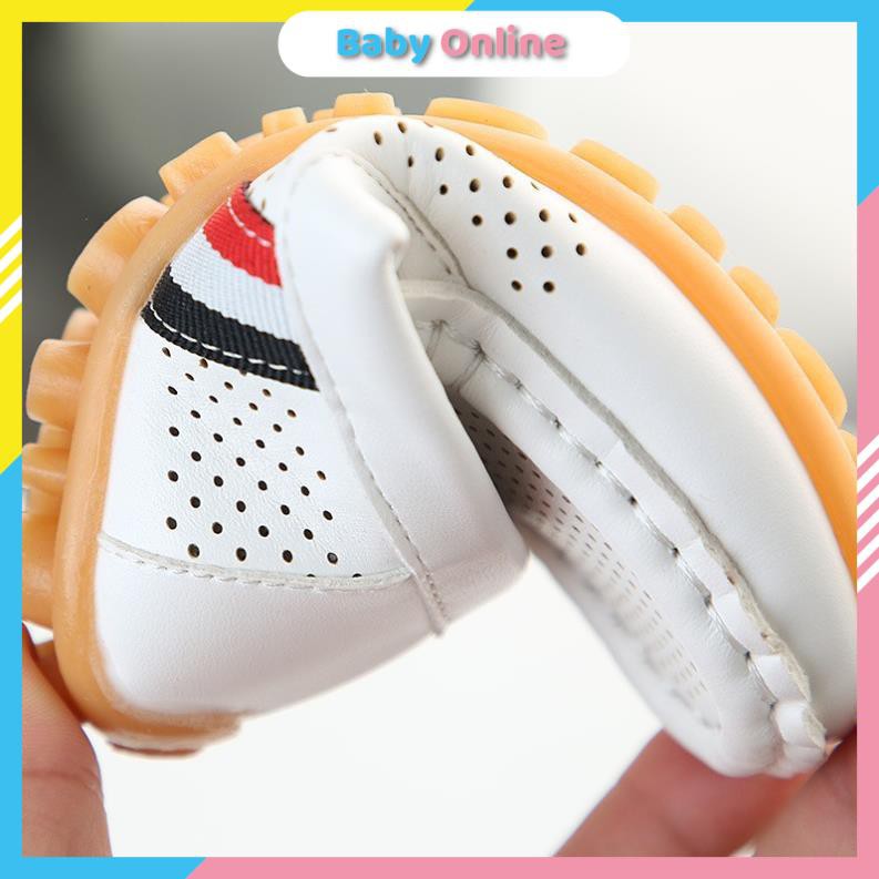 Giày Lười Moca Cho Bé Trai 2-6 tuổi Phong Cách Thời Trang Đáng Yêu Đế Mềm Chống Trơn