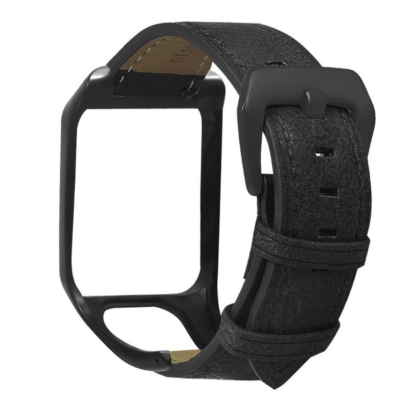 Dây Đeo Thay Thế Chất Liệu Da Cho Đồng Hồ Tomtom Runner 2 3 / Spark 3 Cardio / Music / Adventurer / Golfer 2