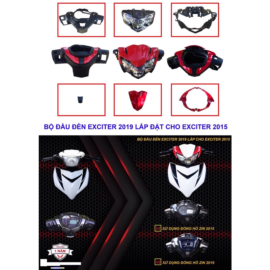 Miếng Nối Lưỡi Hái Đầu Đèn EX2019