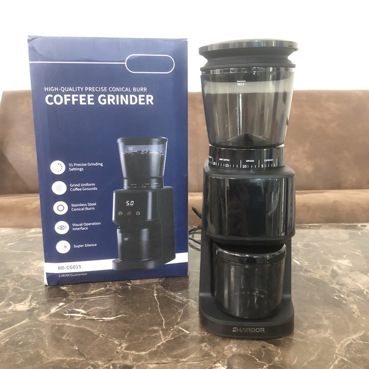 Máy xay hạt cà phê Espresso cao cấp Shardor BD-CG015