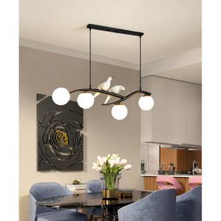 Đèn thả bàn ăn 2 chú chim THCN220( Tặng kèm bóng led)
