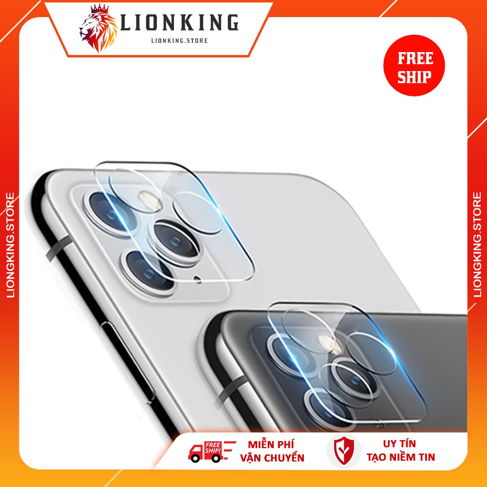 Kính Cường Lực Camera iPhone 11 Pro Max 12 12 Pro Max- Full Cam