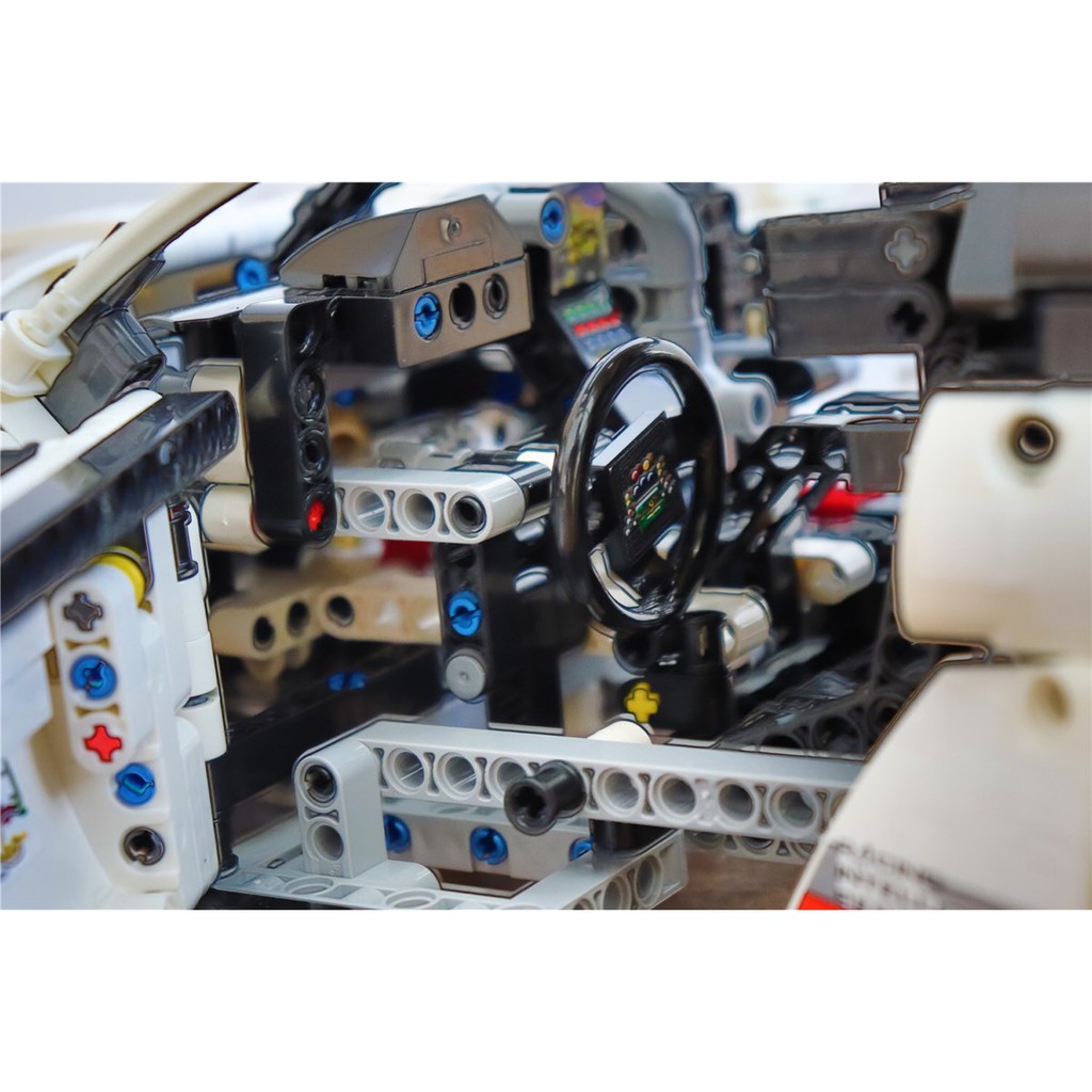 BỘ Lắp ghép Mô hình TECHNIC PORSCHE 911 RSR - SIÊU XE 20097 King 90066