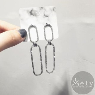 BÔNG TAI ĐÍNH ĐÁ CAO CẤP - MELY 747