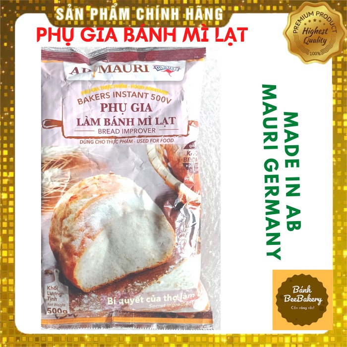 Phụ gia bánh mì LẠT Mauri  [Túi zip 50gr]