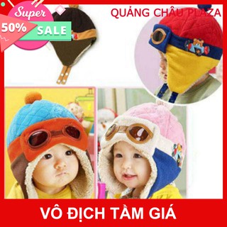Mũ Len Phi Công xinh xẻo Cho Bé